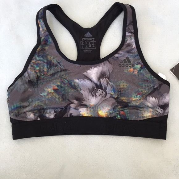 adidas Other - New! Adidas Black Multi medium sports bra